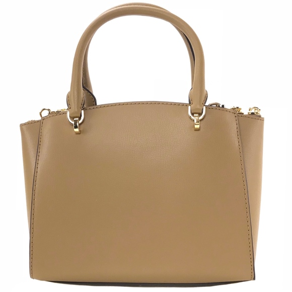MICHAEL KORS Ellis SM Convertible Leather Satchel